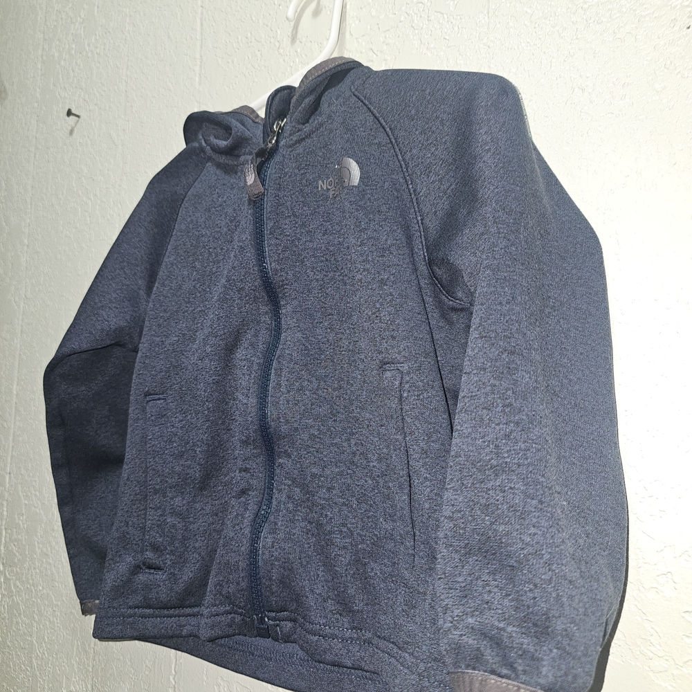 The North Face Toddler Blue Zip Jacket